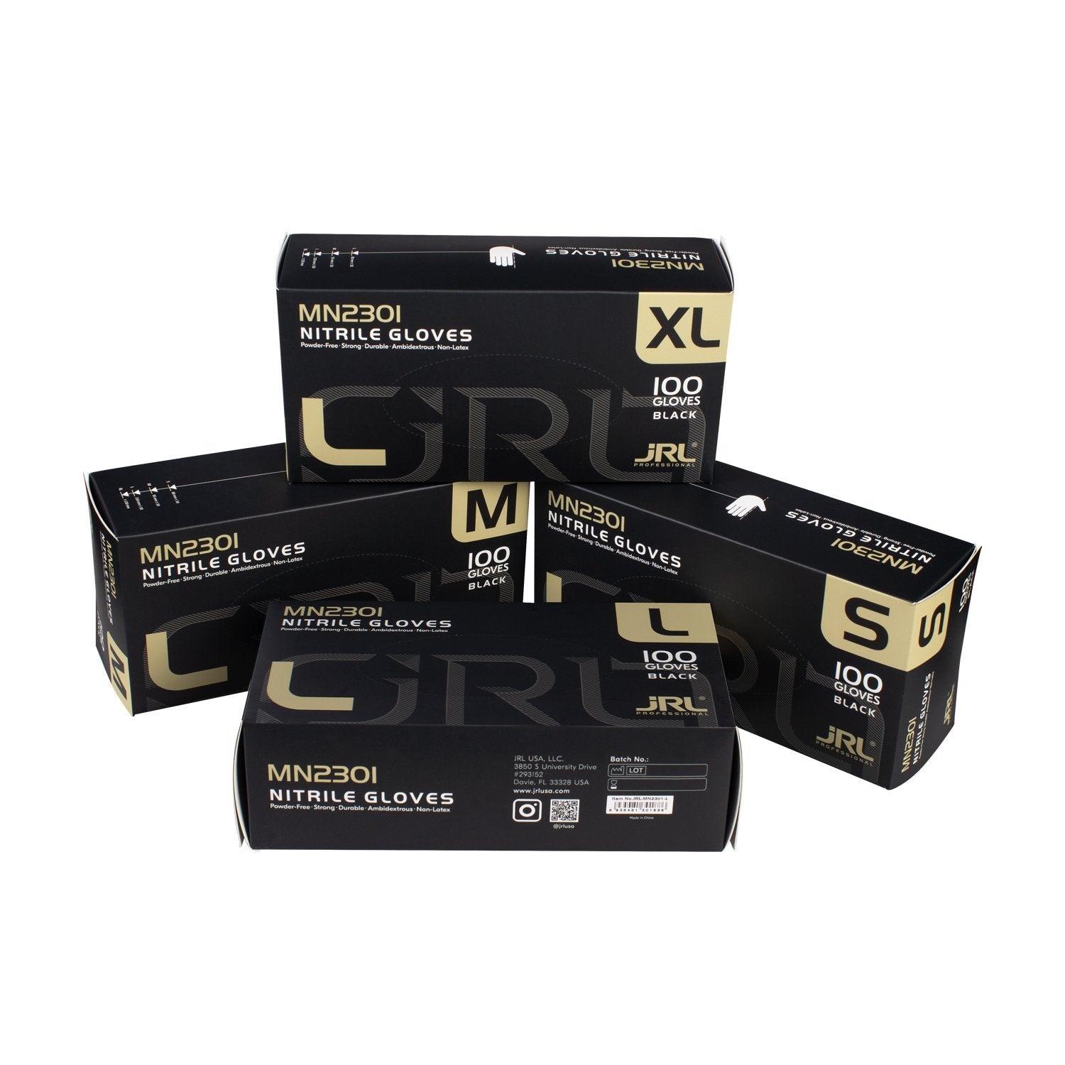 JRL Professional Nitrile Gloves